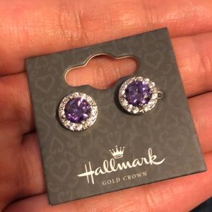 Amethyst earrings